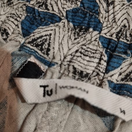 Háromszög mintás lenge nadrág UK14