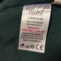 Viktoriánus kosztüm / Szobalány jelmez 8-10 év