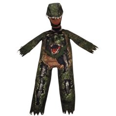 Dinoszaurusz jelmez szett 5-6 év / Szemei villognak