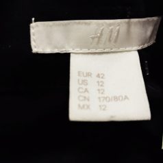 Fekete elegáns nadrág H&M 42-es