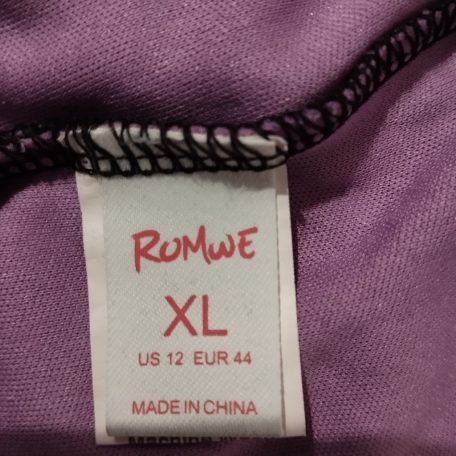Denevérmintás pántos ruha vagy fehérnemű XL