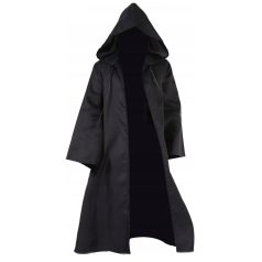 Fekete kapucnis köpeny Jedi Halloween