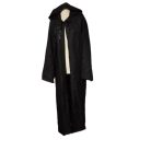 Fekete kapucnis köpeny Jedi Halloween