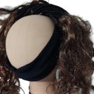 Barna göndör paróka Hajpántos