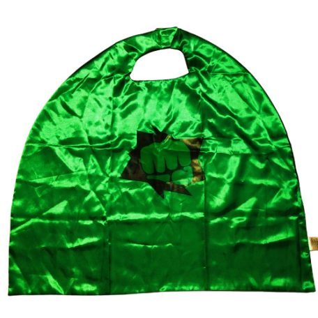 Hulk szuperhős köpeny zöld- fekete