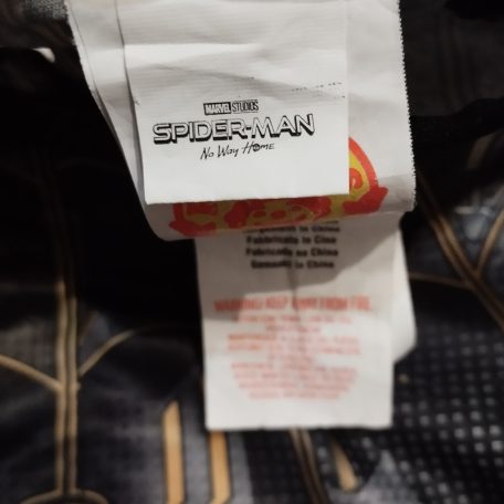 Spiderman / Fekete Pókember jelmez Izmosított 7-9 év RUBIES