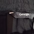 Fekete lenge nadrág George UK18/EUR46
