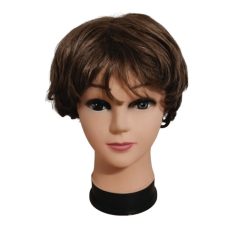 Barna rövid paróka 