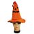Halloween plüss tök kalap narancs