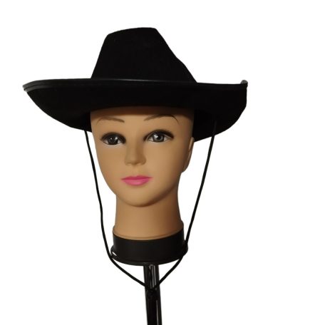 Cowboy kalap Fekete
