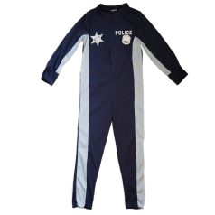 Rendőr jelmez overál kb.6-9 év