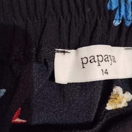 Virágos lenge nadrág UK14