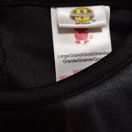 Batman izmosított jelmez 8-10 év