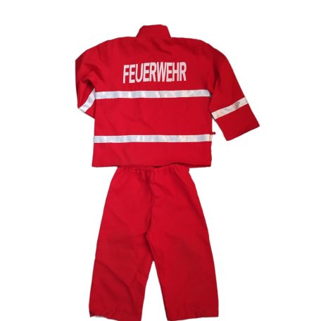 Tűzoltó jelmez szett 116 cm