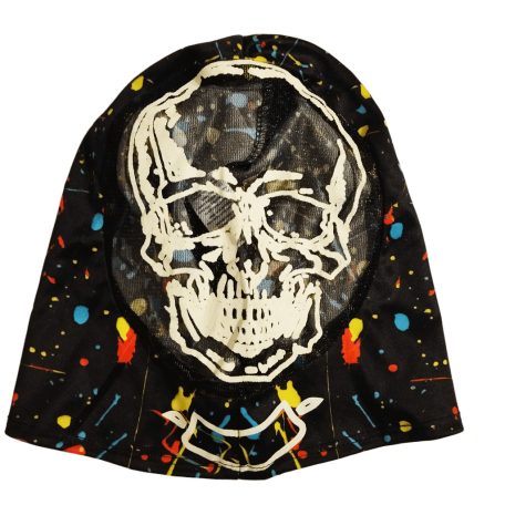 Koponya álarc Halloween Textil