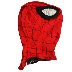 Pókember textil maszk, álarc oldalról