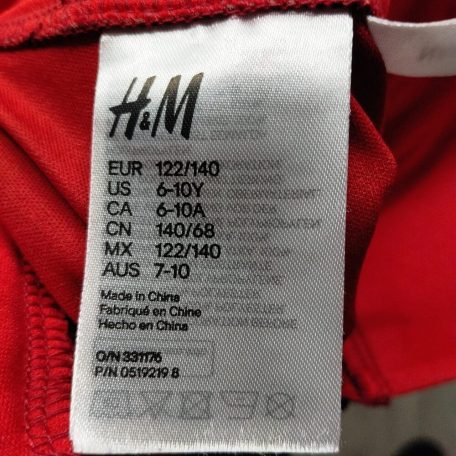 Vámpír köpeny 6-10 év H&M