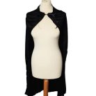 Fekete palást 7-8 év Disney Csizmás a kandúr, Zorro stb...  