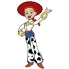 Cowboy jelmez nadrág 3-4 év Disney Toy Story Jessie