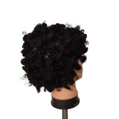 Fekete göndör paróka