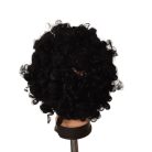 Fekete göndör paróka