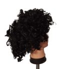 Fekete göndör paróka