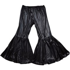 Hippi fekete jelmez nadrág 2XL