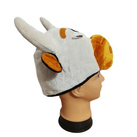 Boci Tehén sapka fejbáb