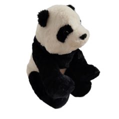 IKEA pandamaci plüss 32 cm újszerű fekete fehér