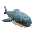 IKEA BLÅHAJ cápa plüss felülnézet hímzett szem fogak