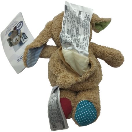 Mikrozható kutya plüss Levendula illatú töltettel