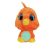 Hatchimals madár plüss / Orange Bird Silver Wings Shimmery Big Eyes