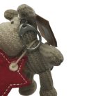 Boofle kötött kutya figura Táskadísz Kulcstartó