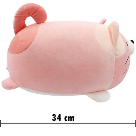 Cica plüss 34 cm Memóriahabos KENJI