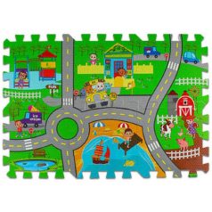 Puzzle játszószőnyeg 72 cm x 50 cm