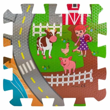 Puzzle játszószőnyeg 72 cm x 50 cm