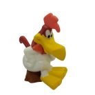 Bóbita kakas (Foghorn Leghorn) műanyag figura 9 cm szemből