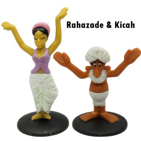 Rahazade & Kicah figura / Asterix és Obelix