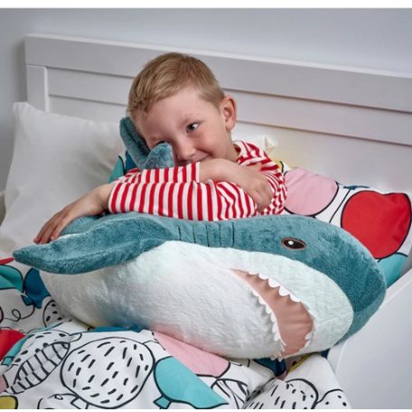 IKEA Blahaj cápa plüss 110 cm