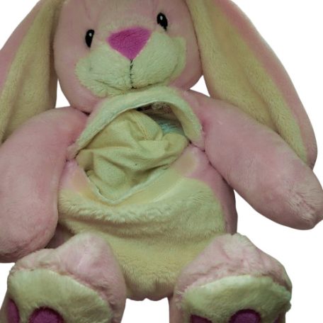 Nyuszi plüss Mikrózható, melegíthető 