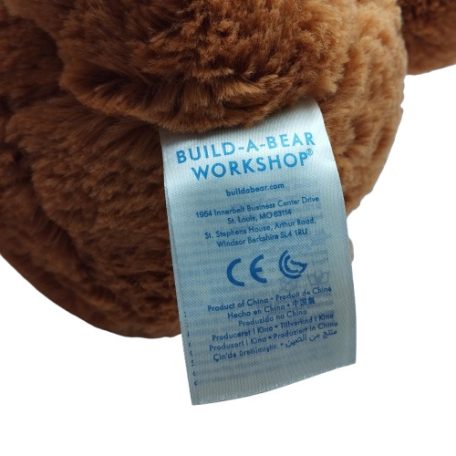 Build A Bear Gondocs bocs medve plüss Csupaszív