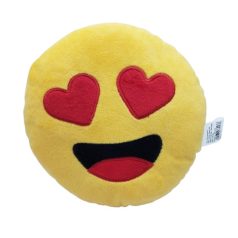 Smiley plüss párna 