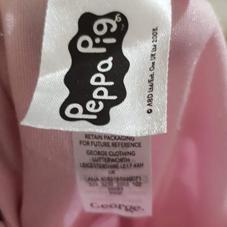 Peppa Pig jelmez 1-2 év