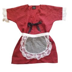   Szobalány szolgálólány jelmez szett 7-8 év Történelmi Walesi