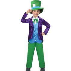 Kalapos fiú jelmez nadrág 9-10 év Alice csodaországban