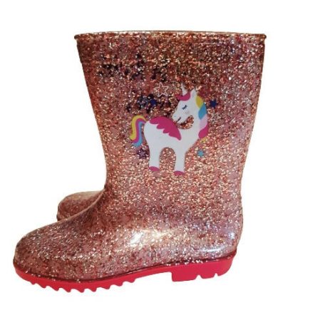 Glitteres lány unikornisos gumicsizma 31-32