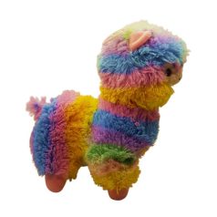 Rainbow Láma Alpaka plüss