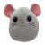 Ty Squishy Beanies párna alakú plüss figura CATNIP, 22 cm - egér