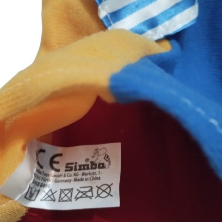 Bohóc gumifejű kézbáb SIMBA