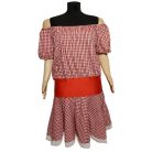 Kockás Fantázia Jelmez M- XXL